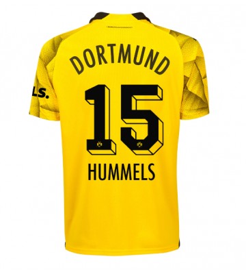 Lacne Muži Futbalové dres Borussia Dortmund Mats Hummels #15 2023-24 Krátky Rukáv - Tretina